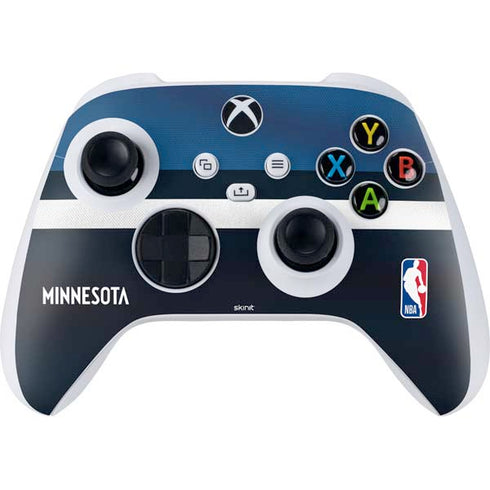 NBA Minnesota Timberwolves Jersey Xbox Series S Controller Skin
